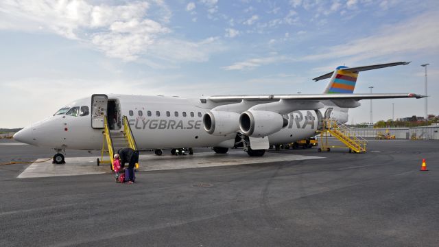 Avro RJ-100 Avroliner (SE-DSY) - April 2019 (ex N512MM)