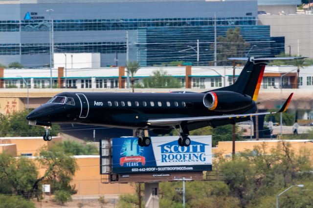 Embraer Legacy 600/650 (N809TD) - USAC Airways 695 LLC Embraer Legacy 600/650 landing at PHX on 9/10/22. Taken with a Canon 850D and Tamron 150-600mm G2 lens.