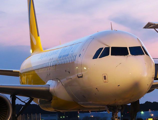 Airbus A320 (JA14VA) - I took this picture on Apr 16, 2019.br /JW824/16Apr ASJ-NRT