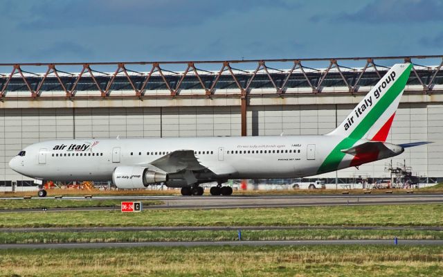 I-AIGI — - air italy b767-300 i-aigj arriving at shannon 7/3/14.