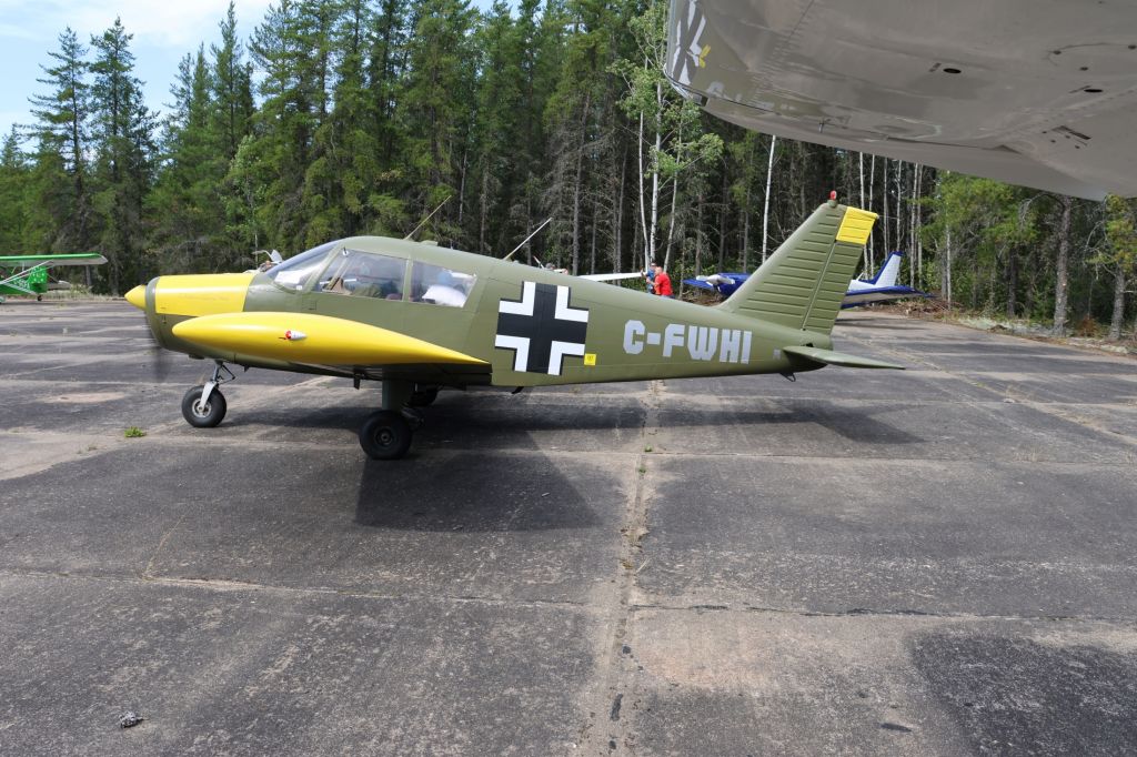 Piper Cherokee (C-FWHI) - C-FWHI Piper Cherokee 140 PA-28 RVA à CSQ4 Aéroport de Casey QC. le 02-09-2023 à 11:41