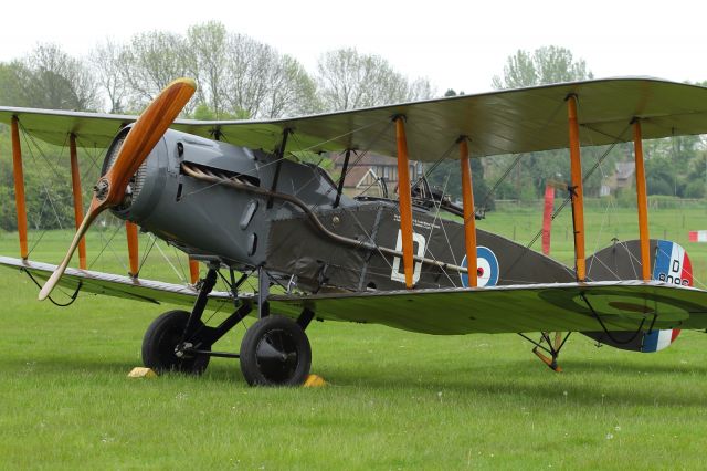 G-AEPH — - The Bristol F-2B Fighter seen here on static display, as part of the Shuttleworth Collection evening flight display.