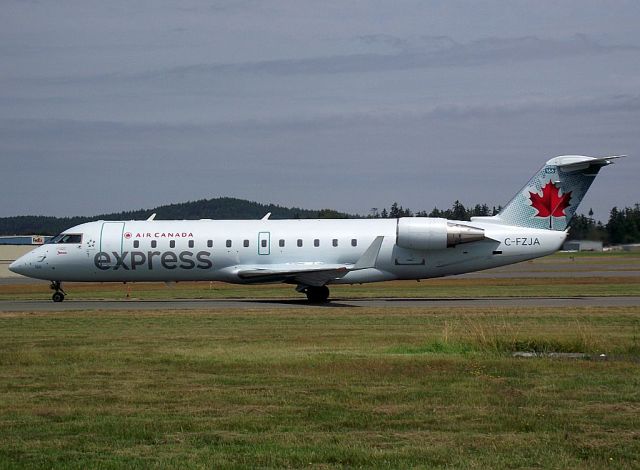 Canadair Regional Jet CRJ-200 (C-FZJA) - Rebranded as 'Air Canada Express'