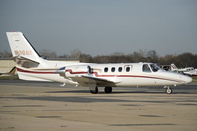 Cessna Citation 1SP (N98AV) - N98AV  Cessna C501 Citation  KFDK