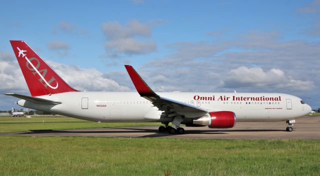 BOEING 767-300 (N432AX) - omni b767-323er n432ax dep shannon 25/8/19.