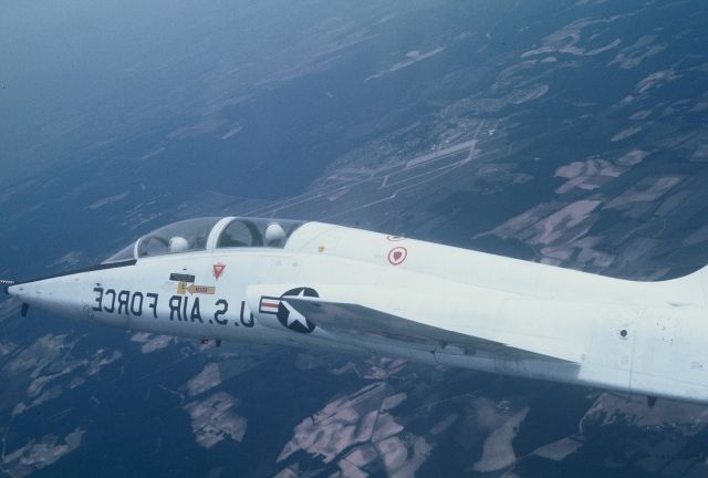 Northrop T-38 Talon (N80288) - Four ship formation training USAF UPT 1976