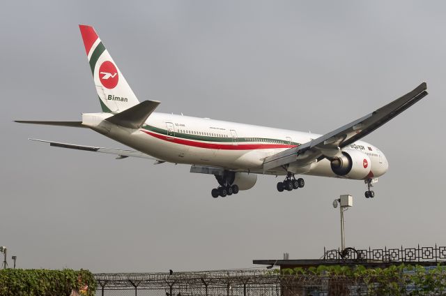 BOEING 777-300 (S2-AHN) - 29th Dec., 2018