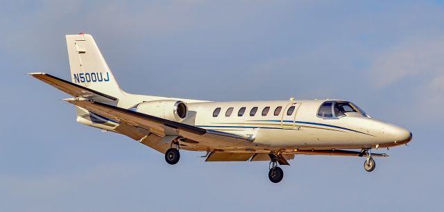 Cessna Citation V (N500UJ) - N500UJ 1990 Cessna 560 s/n 560-0062 Cessna Citation V - North Las Vegas Airport  KVGTbr /Photo: TDelCorobr /October 17, 2024