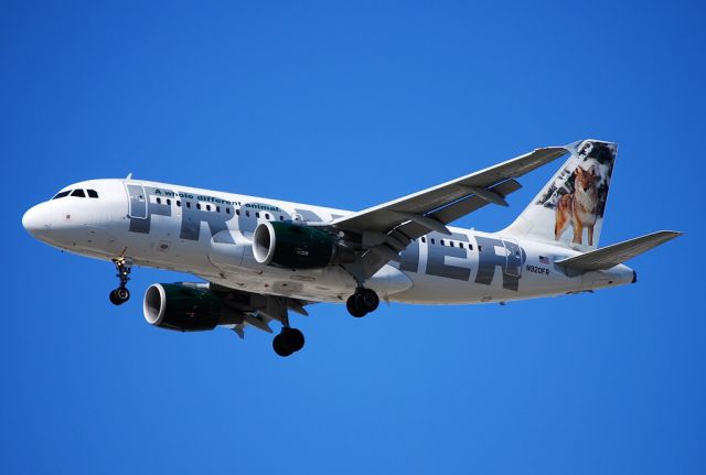 Airbus A319 (N920FR) - Frontier Airlines Airbus A319-111 N920FR (cn 1997)  Las Vegas - McCarran International (LAS / KLAS) USA - Nevada, 9-04-2010 Photo: Tomás Del Coro