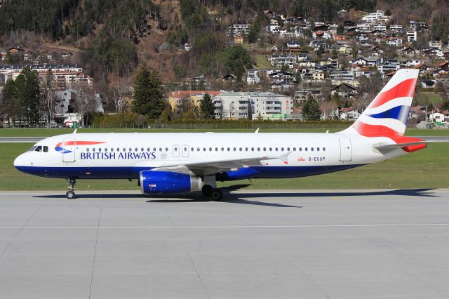 Airbus A320 (G-EUUP)