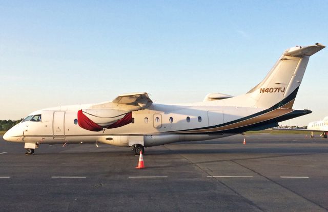 Fairchild Dornier 328JET (N407FJ) - Not seen to often anymore