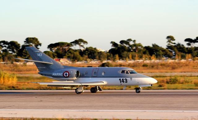 Learjet 25 (N143) - FALCON 10MER FRENCH NAVY