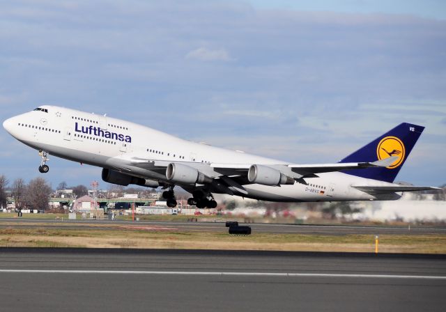 Boeing 747-400 (D-ABVS) - Final flight.  