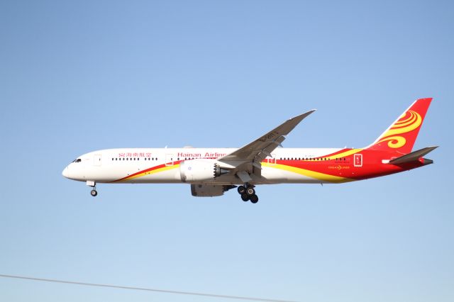 Boeing 787-9 Dreamliner (B-207J) - FINAL APPROACH 27 MMTJbr /SZX - MMMX - MMTJ - SZX