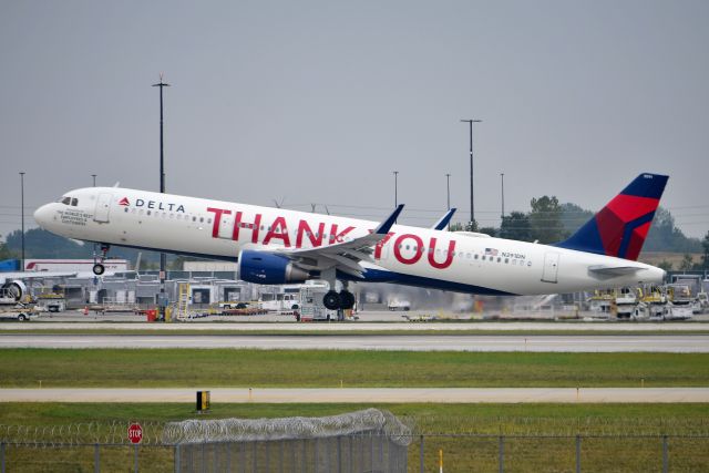 Airbus A321 (N391DN) - Thank You