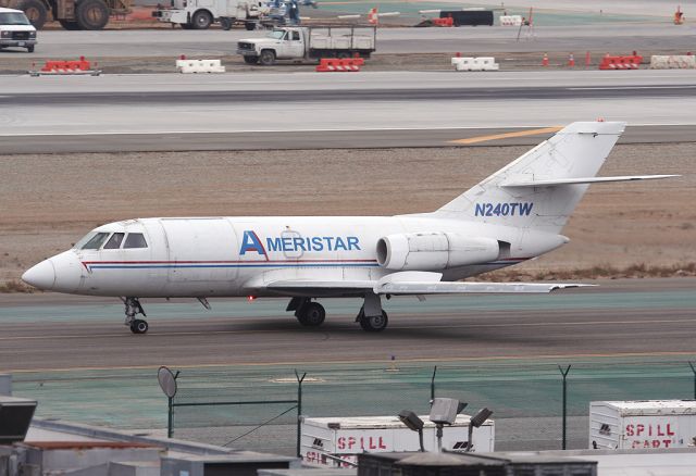 Dassault Falcon 20 (N240TW) - This aircraft was manufactured in 1966