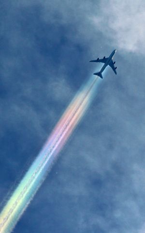 Boeing 747-400 (G-VBIG) - virgin atlantic b747-4q8 g-vbig 32,000ft over ennis routing from manchester to orlando 15/8/16.