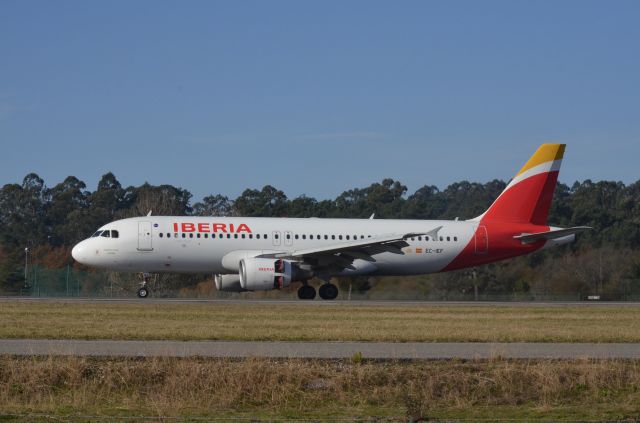 Airbus A320 (EC-IEF) - EC-IEF After Landing At LEVX From LEMD. 18-11-2021