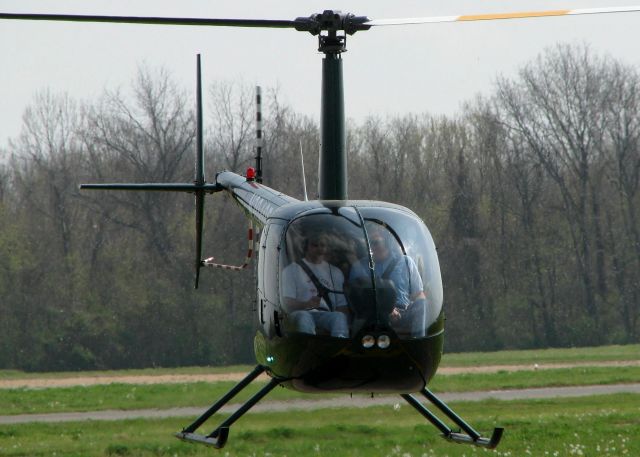 Robinson R-44 (N3040P) - At Downtown Shreveport.