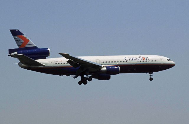 McDonnell Douglas DC-10 (C-GCPE) - Final Approach to Narita Intl Airport Rwy16R on 1998/04/30