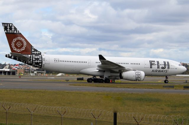 Airbus A330-200 (DQ-FJU) - on 3 December 2018