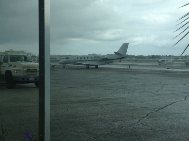 Cessna Citation V (N842A) - Leaving Sheltair.