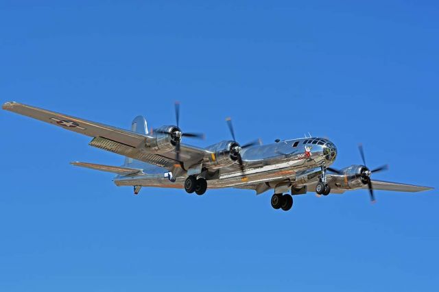 Boeing B-29 Superfortress (N69972) - Boeing B-29 Superfortress N69972 Doc made two revenue flights at Phoenix Deer Valley Airport on September 18, 2019.