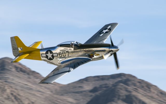 North American P-51 Mustang — - Nellis air show 2014