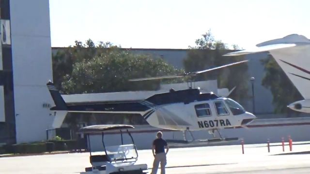 Bell JetRanger (N607RA) - Just on a scenic flight across Long Beach and some parts of LA and Orange County.