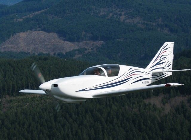 STODDARD-HAMILTON Glasair (N73RZ) - Glasair 1RG 73RZ (with old tail #) taken in Washington state.