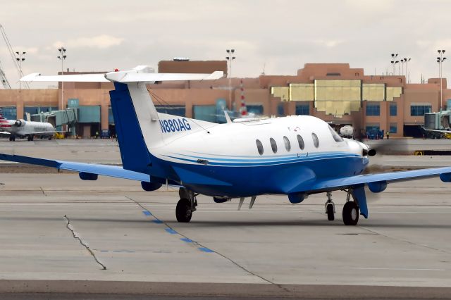 Pilatus PC-12 (N880AG)