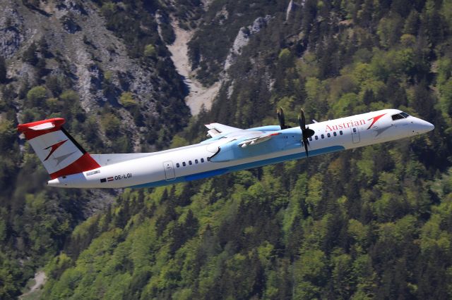 de Havilland Dash 8-400 (OE-LGI) - Austrian Dash 8 Farewell event at Innsbruck