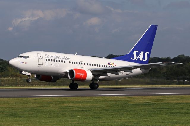 BOEING 737-600 (LN-RPG) - SAS4608 on the return to Oslo