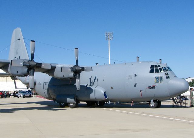 Lockheed C-130 Hercules (73-1588) - At Barksdale Air Force Base.