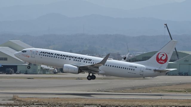 Boeing 737-700 (JA03RK) - April 5, 2024br /Japan Transocean Airbr /Boeing 737-8Q3 (JA03RK)