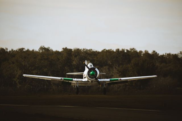North American T-6 Texan (N29678) - Inverness airport. Email for full sized photo (ashleycemrick@gmail.com)