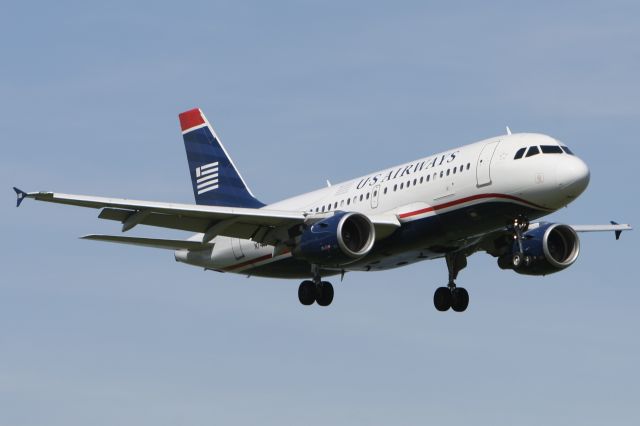 Airbus A319 (N741UW) - April 21, 2014 - arrived at Washington Reagan