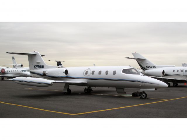 Learjet 25 (N219RB) - A fast aircraft! No location as per request of the aircraft owner.