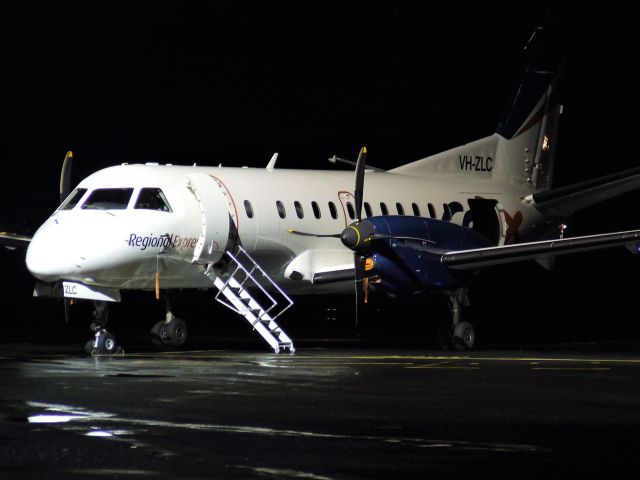 Saab 340 (VH-ZLC) - Regional Express Saab 340B VH-ZLC (msn 373) at Wynyard Airport Tasmania Australia. 14 August 2022.