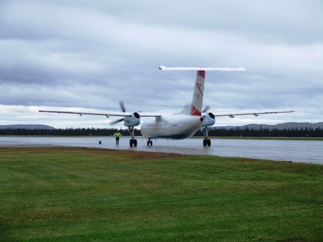 de Havilland Dash 8-300 (C-GRAI) - FBO: Woodwards Aviation Ltd, Goose Bay, Labrador