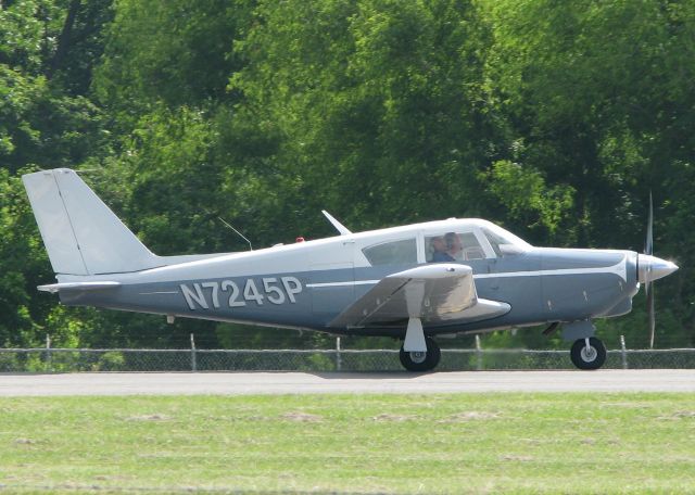 Piper PA-24 Comanche (N7245P) - At Downtown Shreveport.