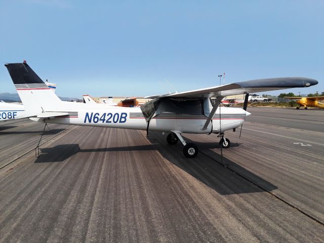 Cessna 152 (N6420B) - Parked at Santa Ynez