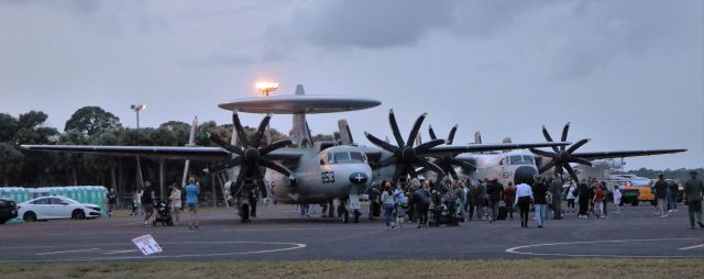 16-5814 — - 4/29/22 E2C and C2 on display at airshow