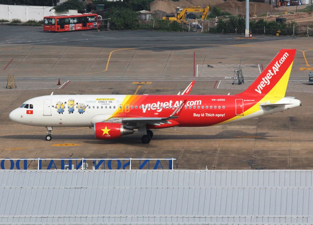 Airbus A320 (VN-A650)