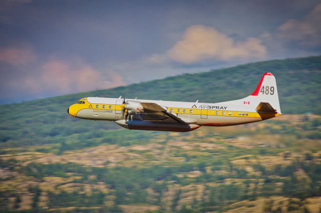 C-FVFH — - Lockheed L188 Electra air tanker.