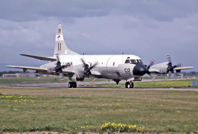 A9758 — - AUSTRALIA - AIR FORCE - LOCKHEED P-3C ORION - REG A9-758 (CN 285D-5672) - EDINBURGH RAAF BASE ADELAIDE SA. AUSTRALIA - YPED 27/8/1984