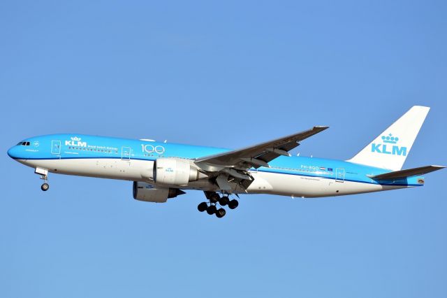 Boeing 777 (PH-BQD) - KLM 617 Heavy bringing in medical supplies to help fight covid-19