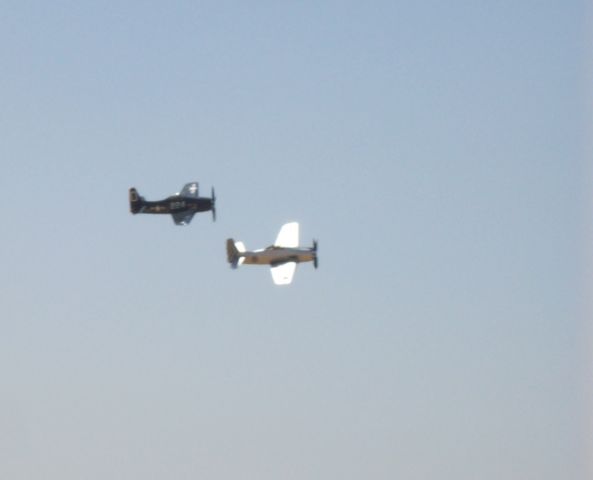 — — - Grumman Bearcats at Planes of Fame Airshow, Chino, CA, May 16, 2009