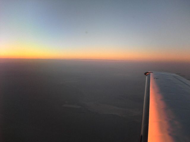 Cessna Citation II (N979WC) - In flight over Arizona