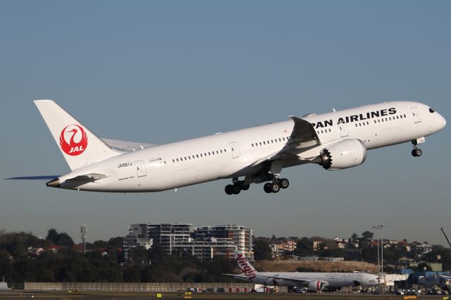 Boeing 787-8 (JA861J) - on 13 August 2019